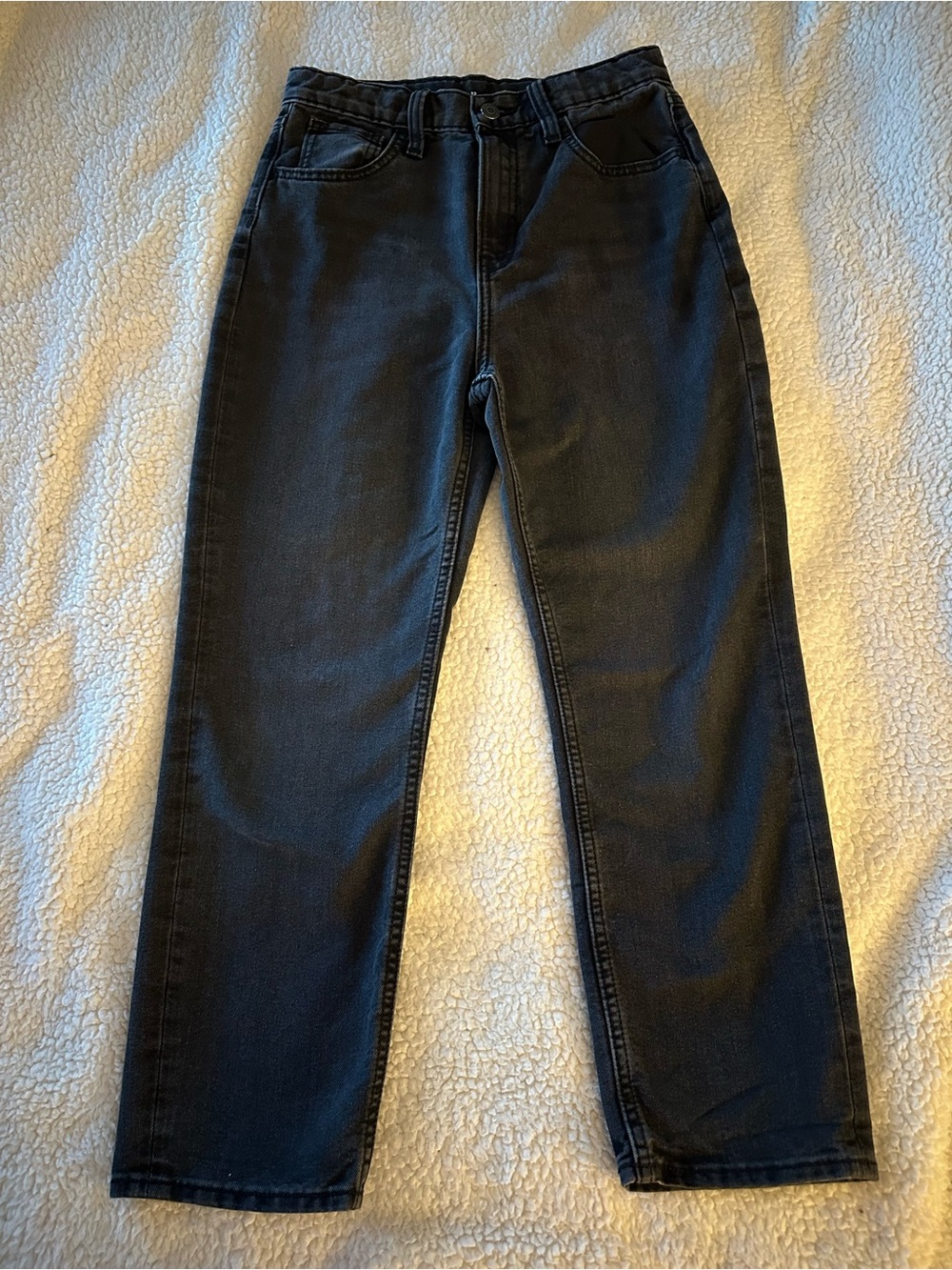 Girls Old Navy High Rise Slouchy Straight Jeans